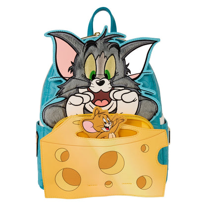 Loungefly WB Tom and Jerry Plush Pop-Up Mini Backpack