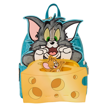 Loungefly WB Tom and Jerry Plush Pop-Up Mini Backpack