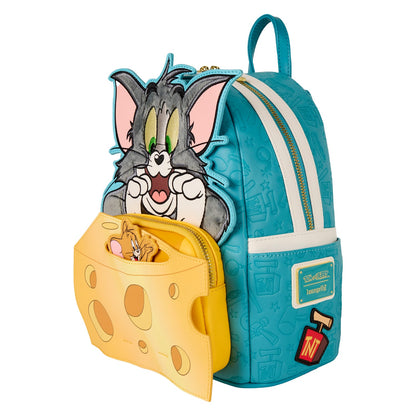 Loungefly WB Tom and Jerry Plush Pop-Up Mini Backpack