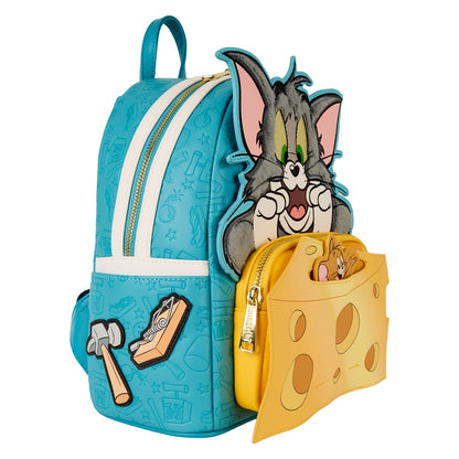Loungefly WB Tom and Jerry Plush Pop-Up Mini Backpack