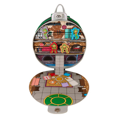 Loungefly Classic Teenage Mutant Ninja Turtles Lair Mini Backpack