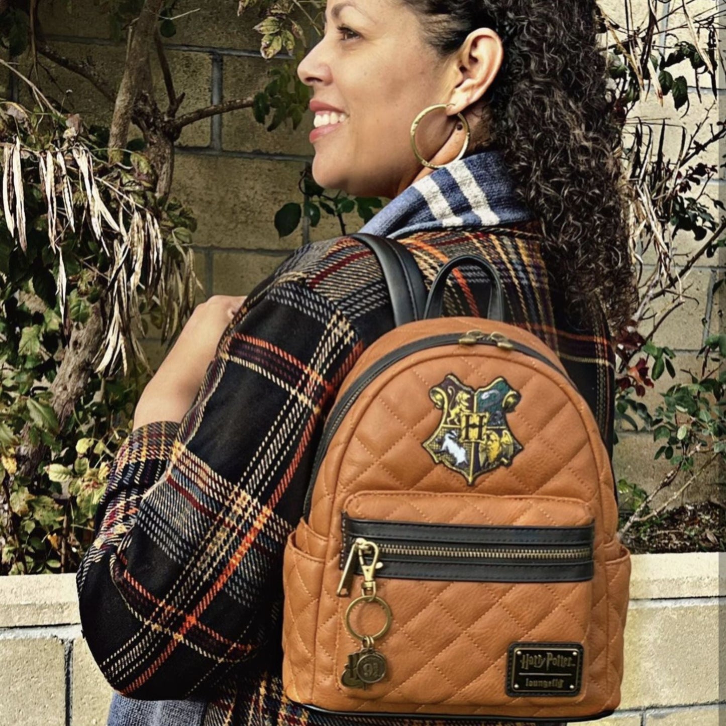 Loungefly Harry Potter Hogwarts Crest Mini Backpack (Exclusive)