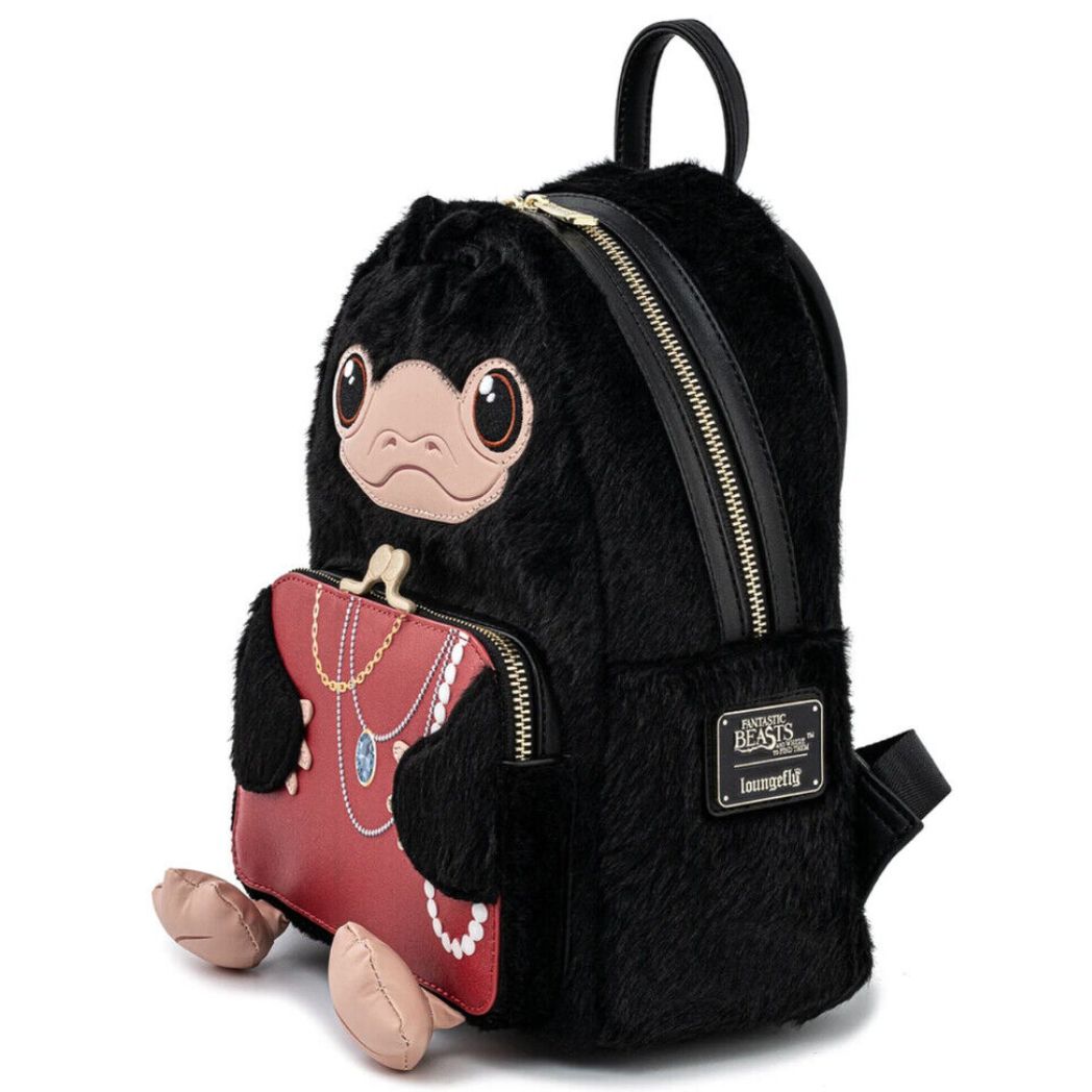 Loungefly Fantastic Beasts Niffler Plush Cosplay Mini Backpack