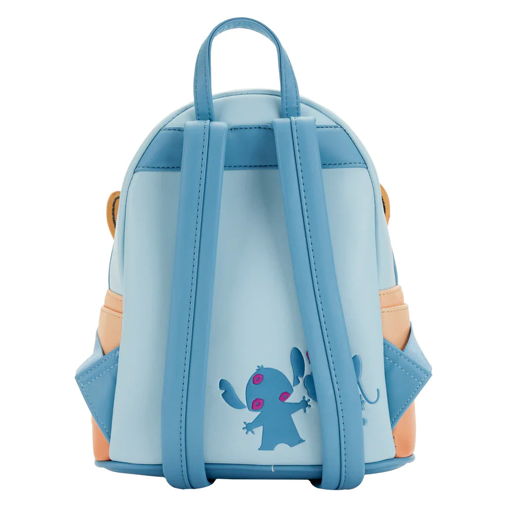 Loungefly Lilo & Stitch Angel and Stitch Snow Cone Date Mini Backpack