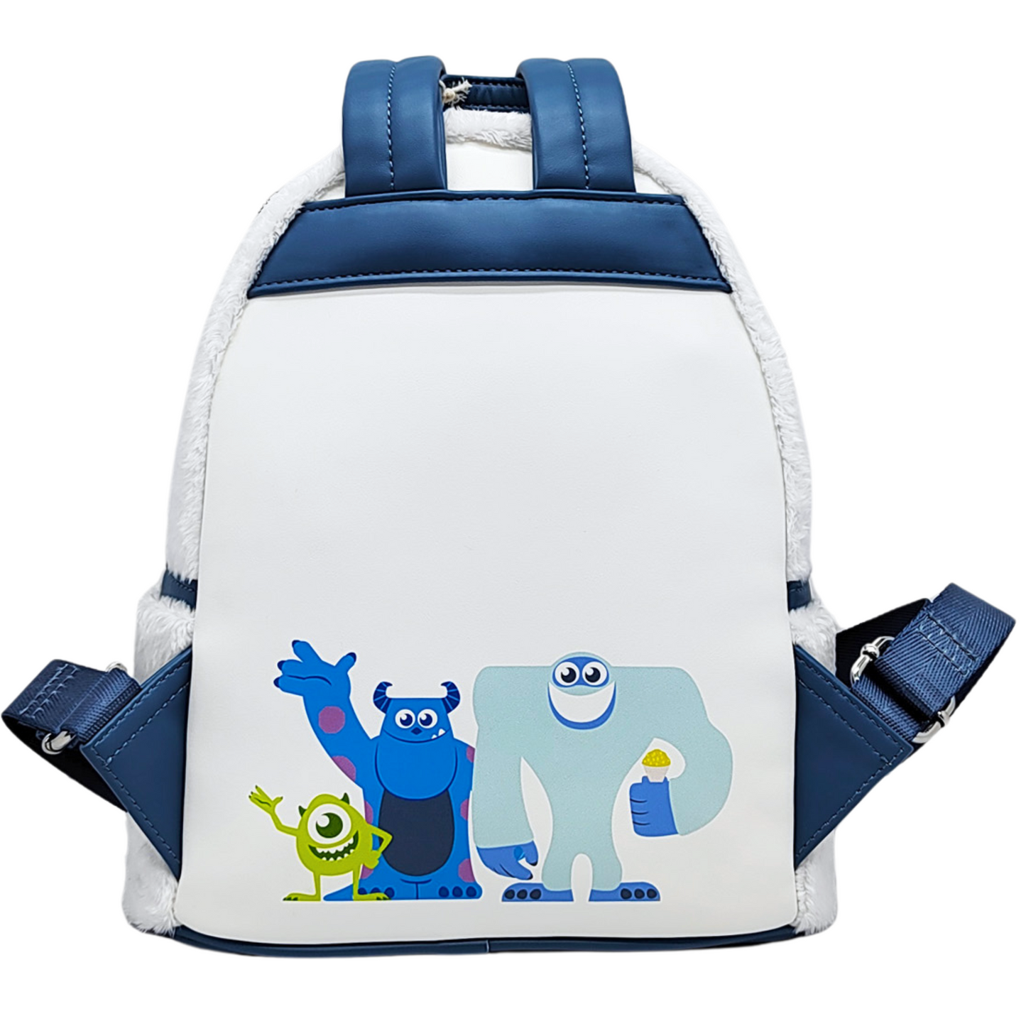 Loungefly Disney Pixar Monsters Inc Yeti Plush Cosplay Mini Backpack