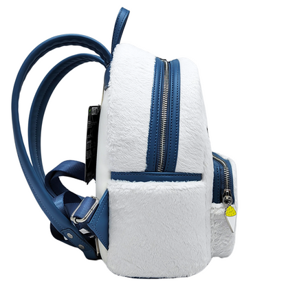 Loungefly Disney Pixar Monsters Inc Yeti Plush Cosplay Mini Backpack