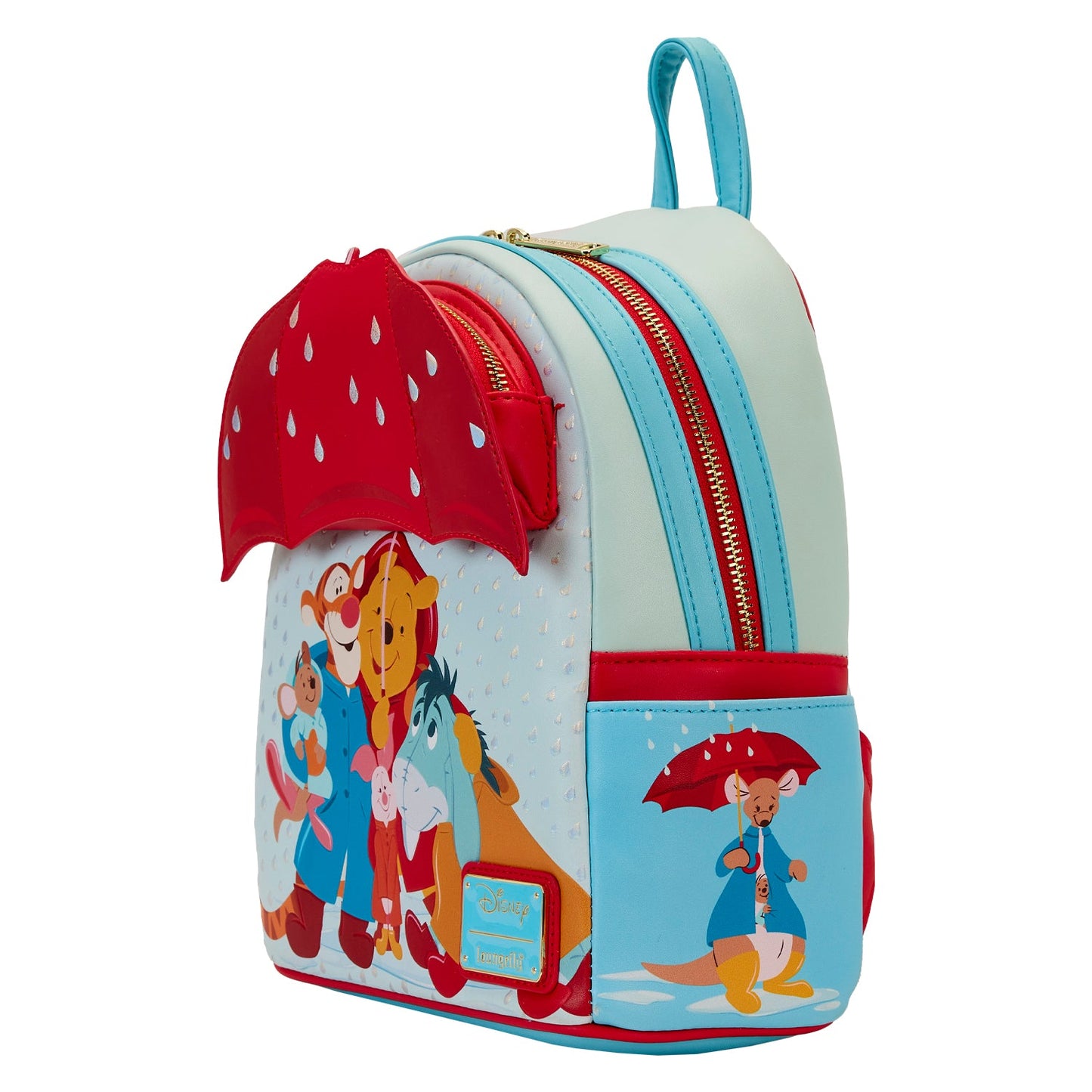 Loungefly Disney Winnie the Pooh & Friends Rainy Day Mini Backpack