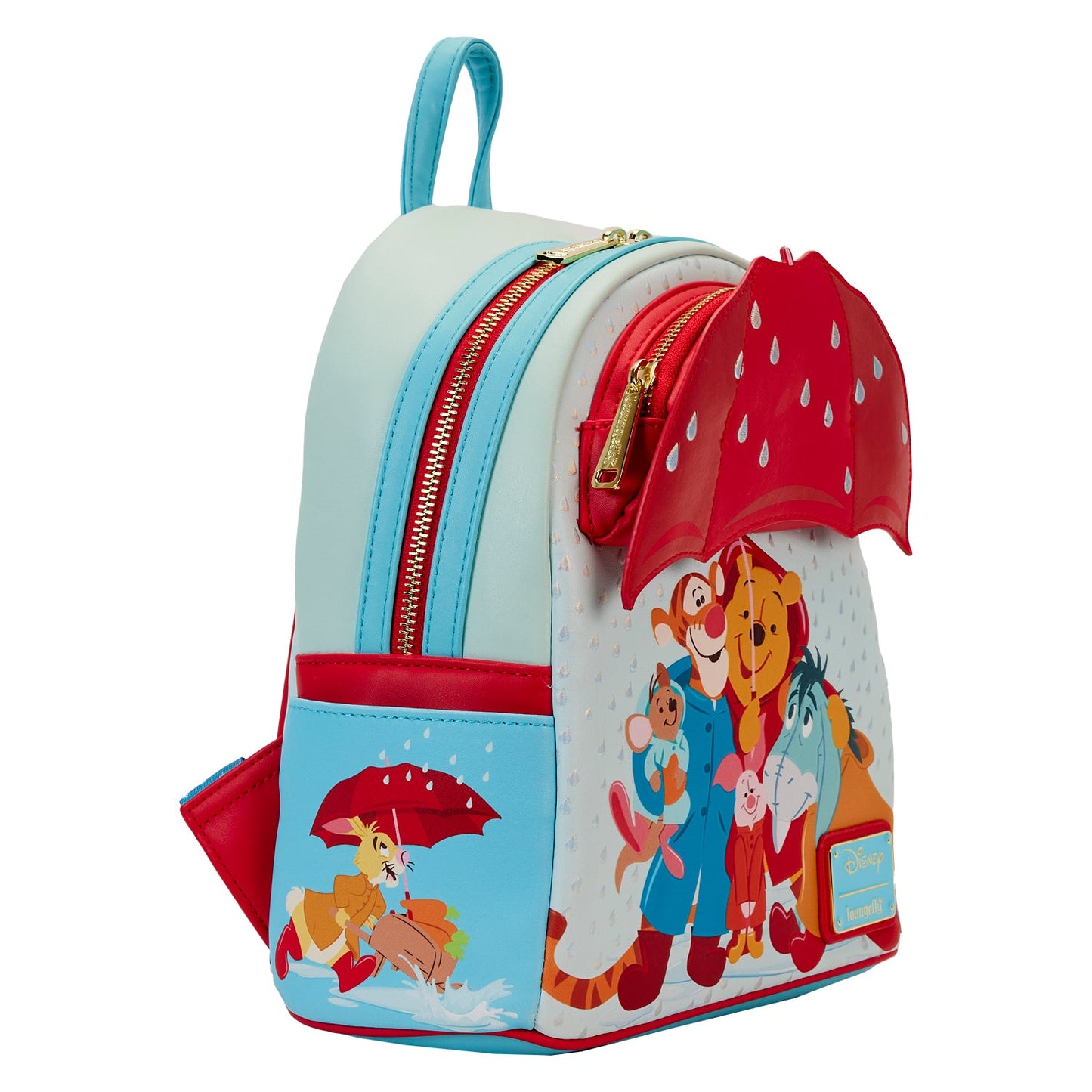 Loungefly Disney Winnie the Pooh & Friends Rainy Day Mini Backpack