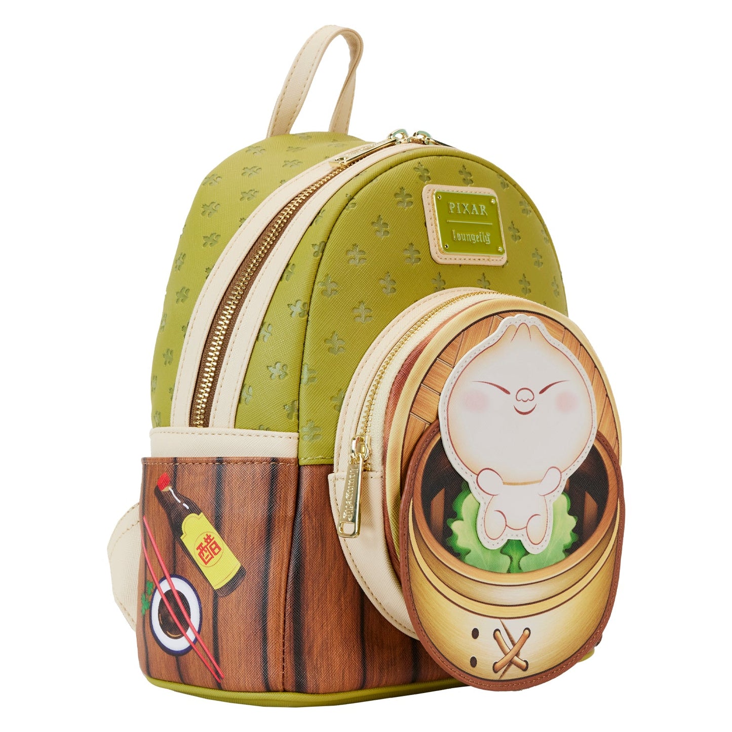 Loungefly Pixar Shorts Bao Bamboo Steamer Basket Mini Backpack