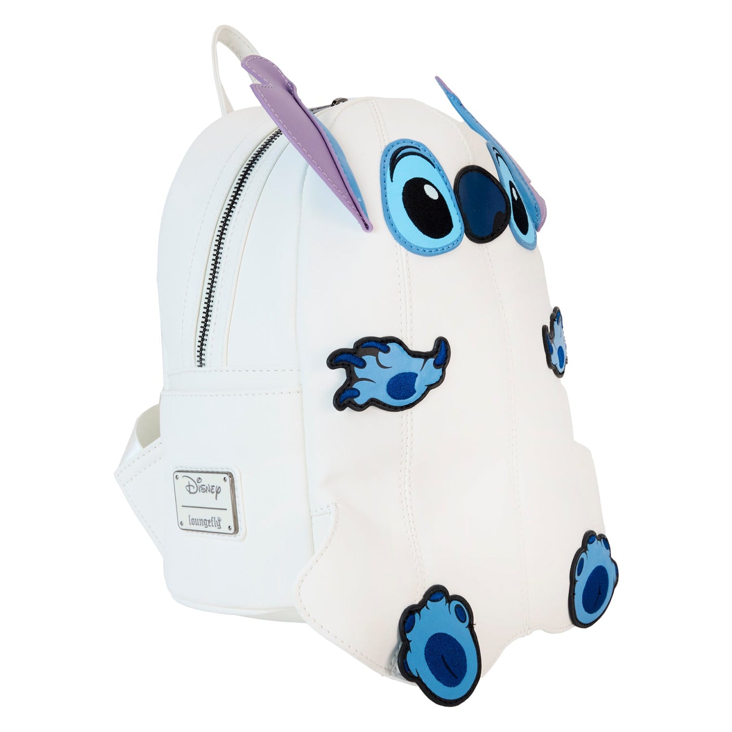 Loungefly Disney Stitch Ghost Costume Figural Glow Mini Backpack