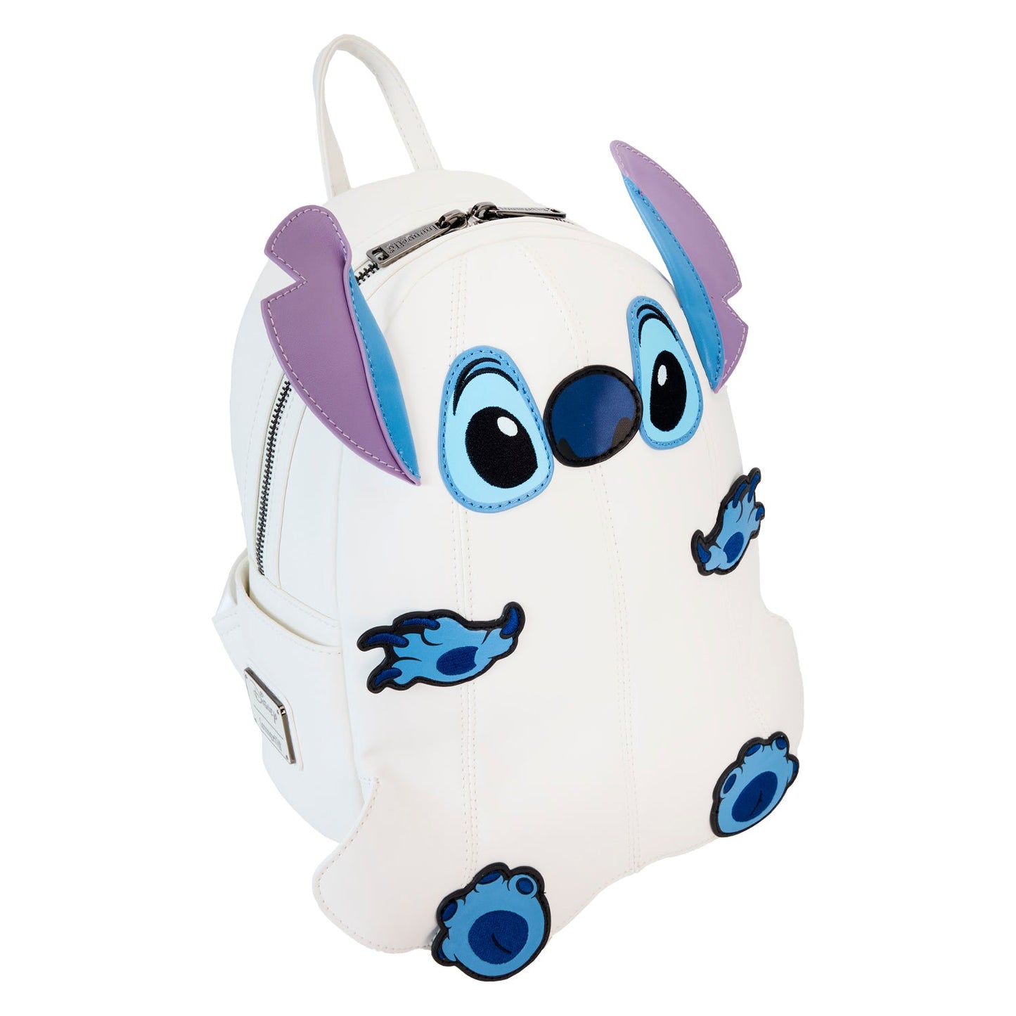 Loungefly Disney Stitch Ghost Costume Figural Glow Mini Backpack
