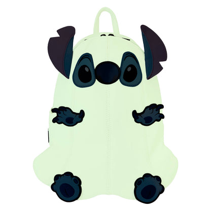 Loungefly Disney Stitch Ghost Costume Figural Glow Mini Backpack
