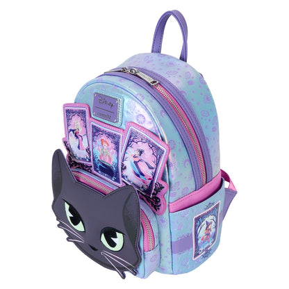 Loungefly Disney Hocus Pocus Tarot Card Binx Iridescent Mini Backpack