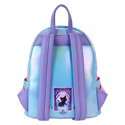 Loungefly Disney Hocus Pocus Tarot Card Binx Iridescent Mini Backpack