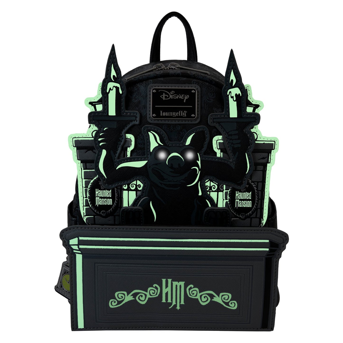 Loungefly Disney Haunted Mansion Gargoyle Wallpaper Mini Backpack