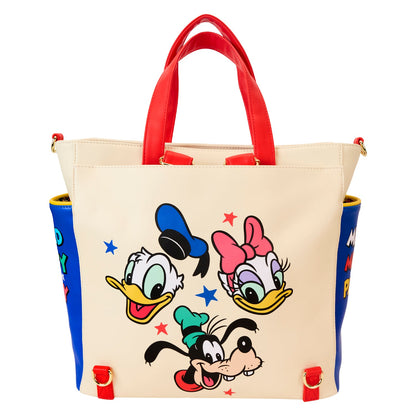 Loungefly Disney Mickey & Friends Convertible Backpack & Tote Bag
