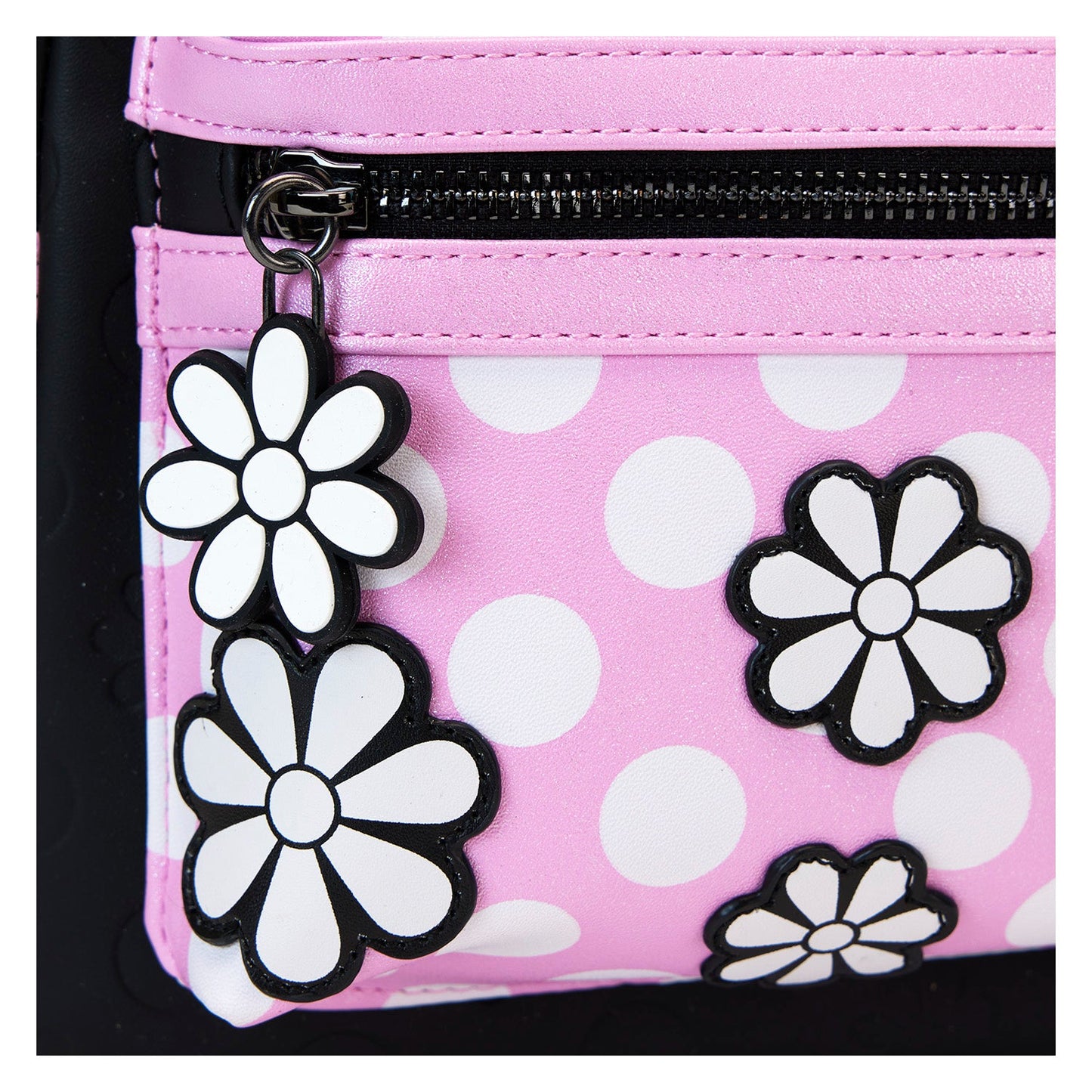 Loungefly Disney Minnie Floral Rock the Dots Mini Backpack