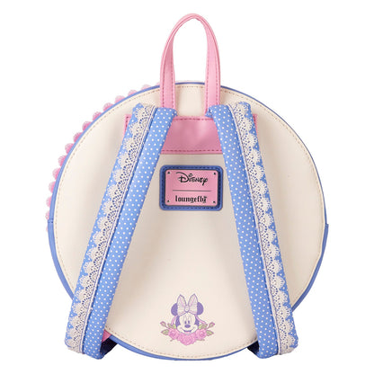Loungefly Disney Minnie Floral and Lace Mini Backpack