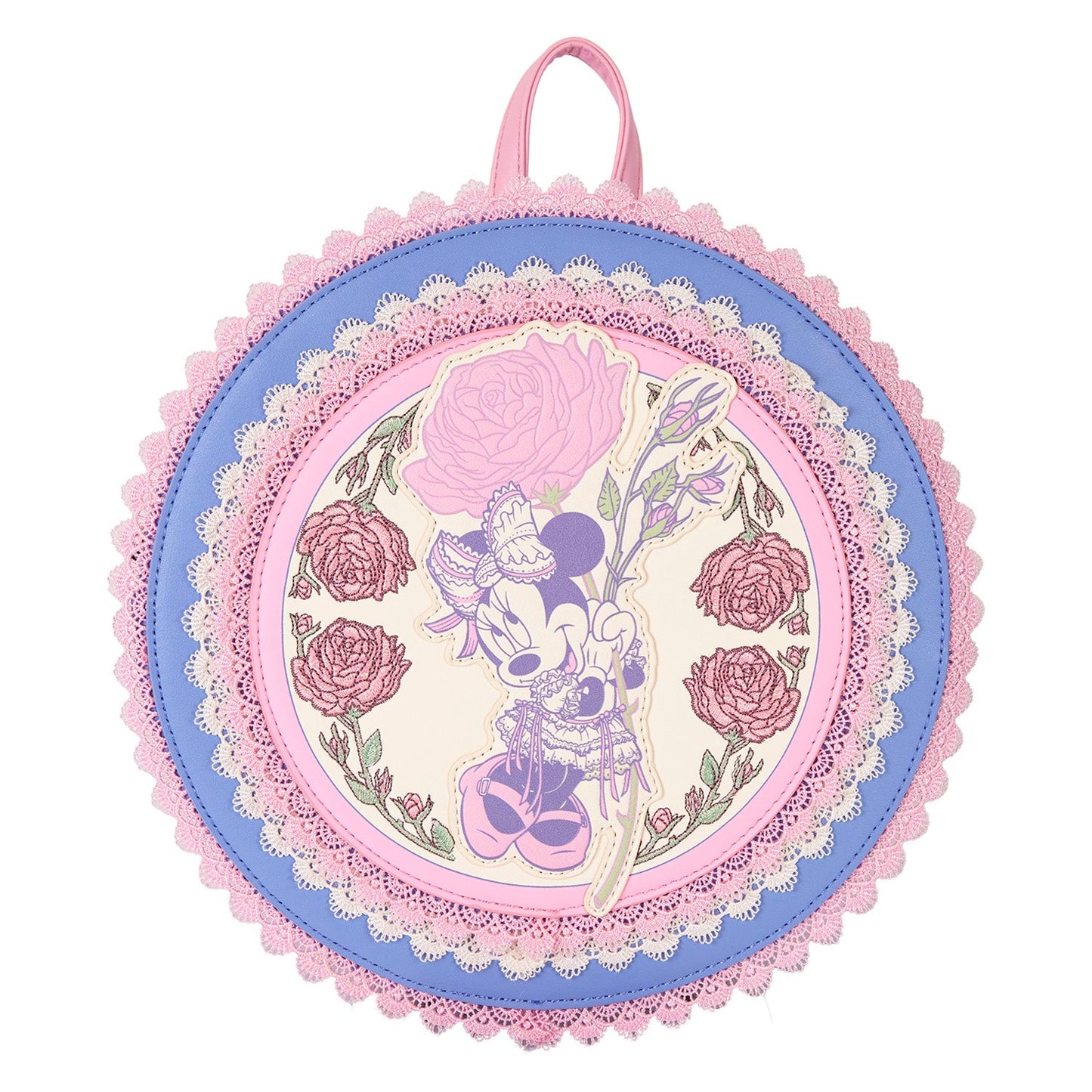 Loungefly Disney Minnie Floral and Lace Mini Backpack