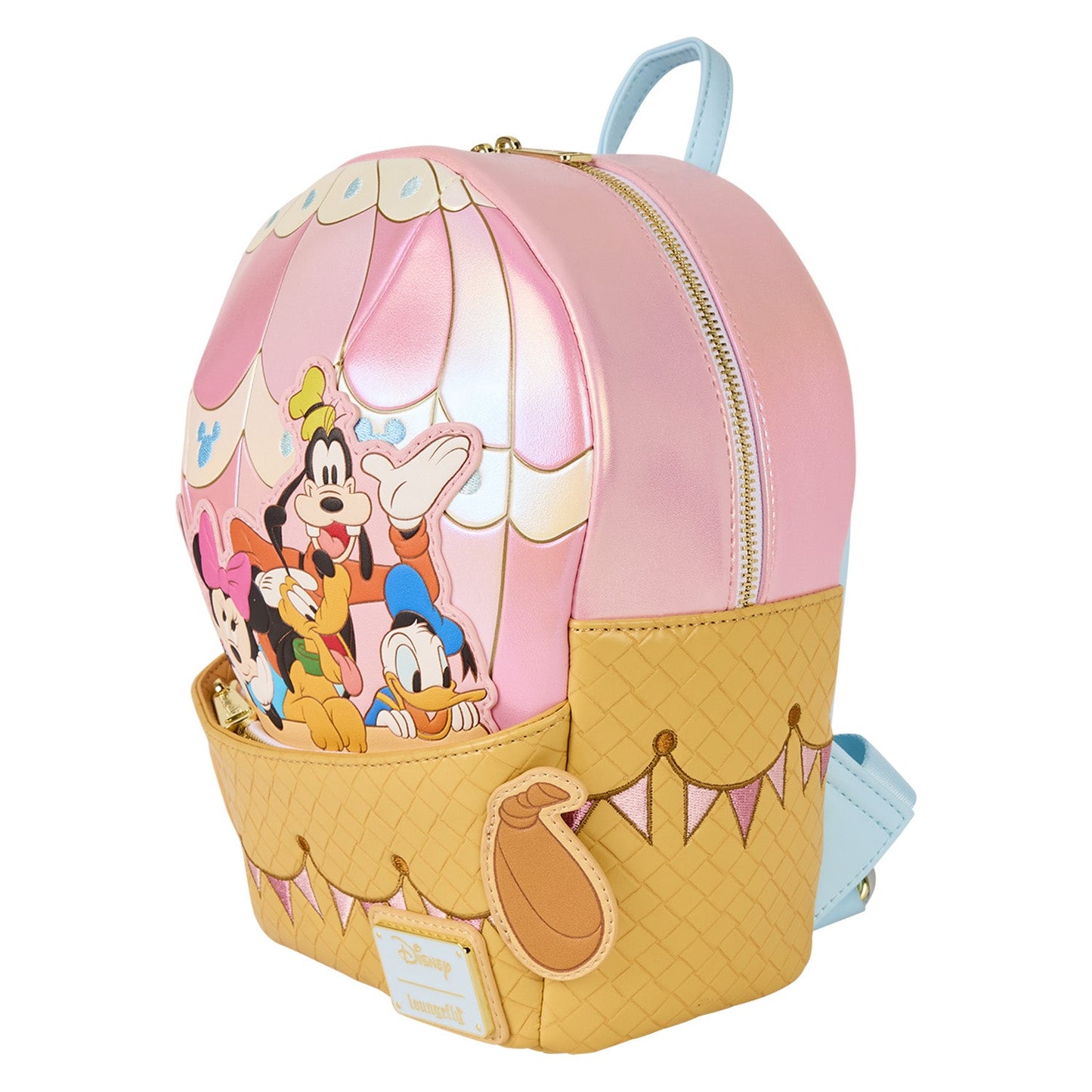 Loungefly Disney Mickey & Friends Figural Hot Air Balloon Mini Backpack
