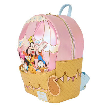Loungefly Disney Mickey & Friends Figural Hot Air Balloon Mini Backpack
