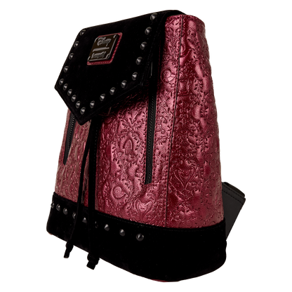 Loungefly Disney Villains Happily Never After Debossed Drawstring Mini Backpack
