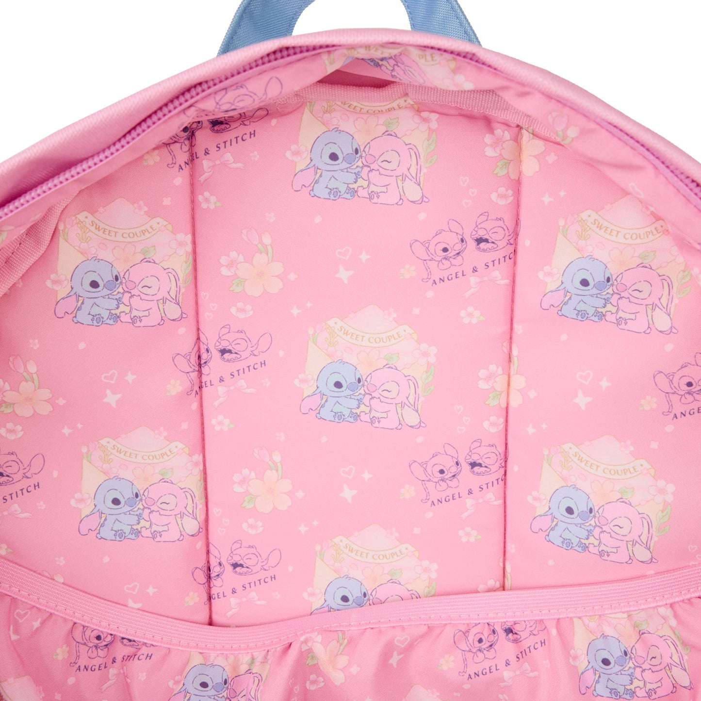 Loungefly Disney Stitch & Angel Nylon Full-Size Backpack
