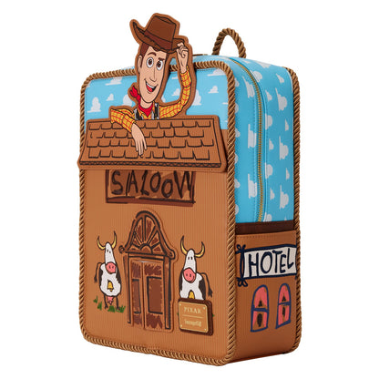 Loungefly Pixar Toy Story 30th Anniversary Woody Saloon Mini Backpack