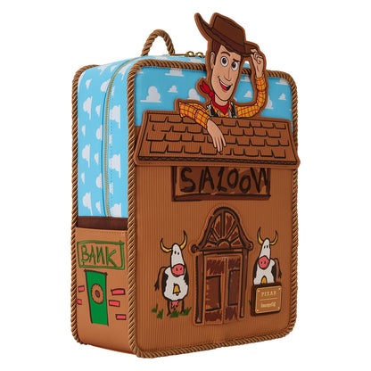 Loungefly Pixar Toy Story 30th Anniversary Woody Saloon Mini Backpack