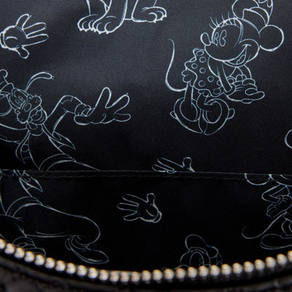 Loungefly Disney Mickey and Friends Sketched Mini Backpack
