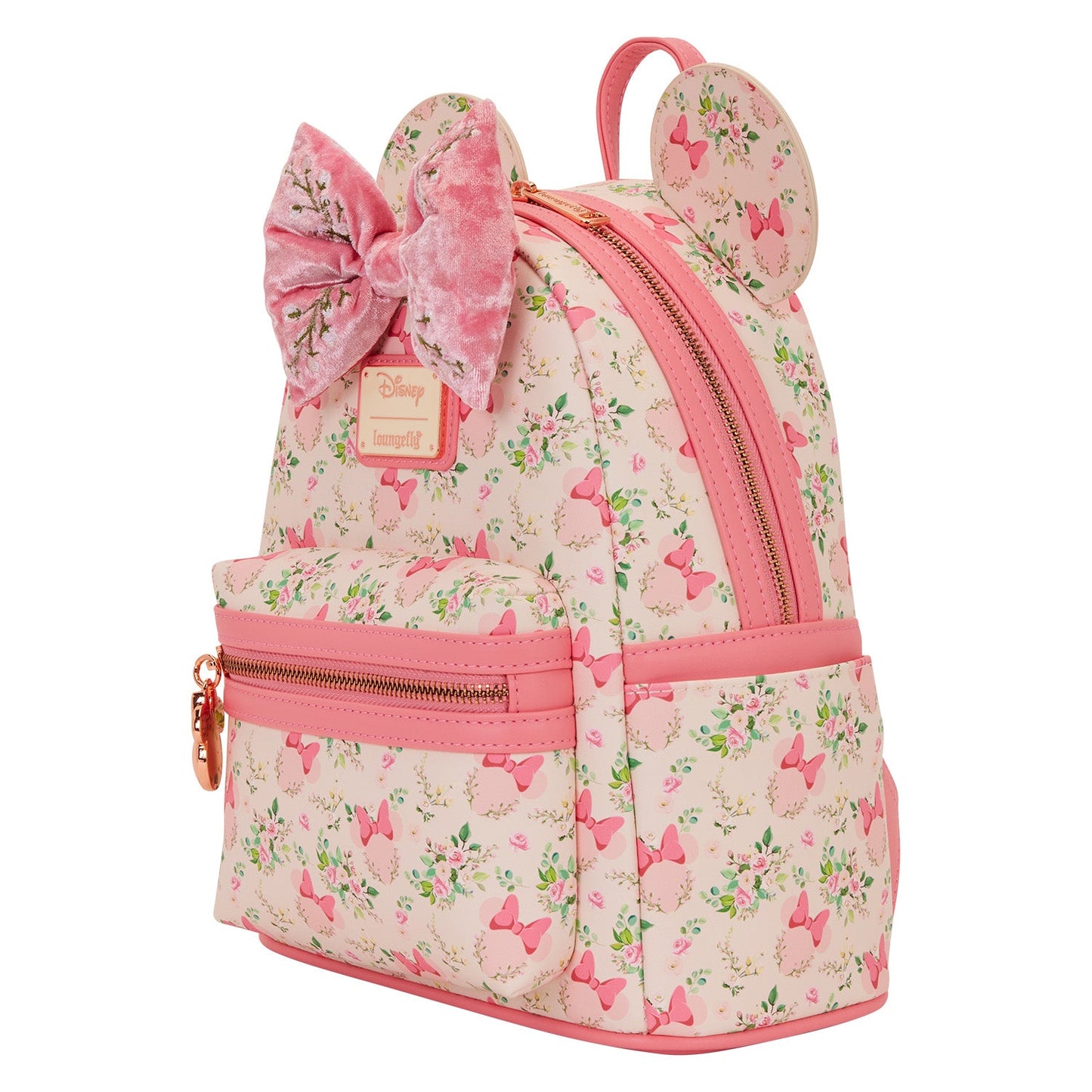 Loungefly Disney Minnie Mouse Floral AOP Mini Backpack
