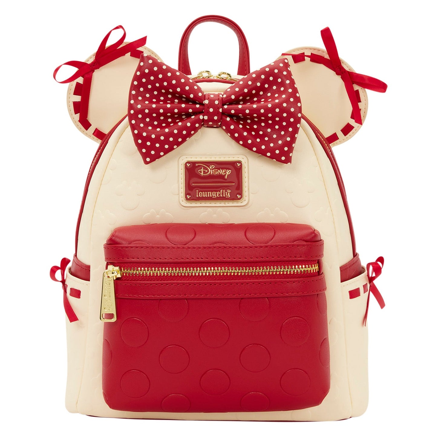 Loungefly Disney Minnie Mouse Rock The Dots Mini Backpack