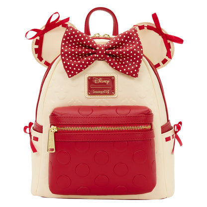 Loungefly Disney Minnie Mouse Rock The Dots Mini Backpack