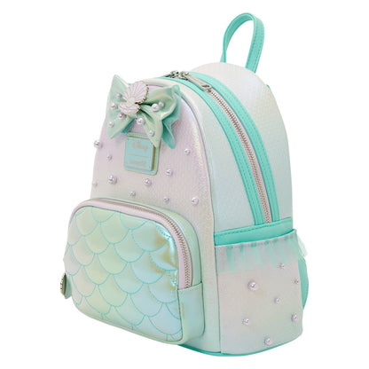 Loungefly Disney the Little Mermaid Iridescent Pearl Mini Backpack