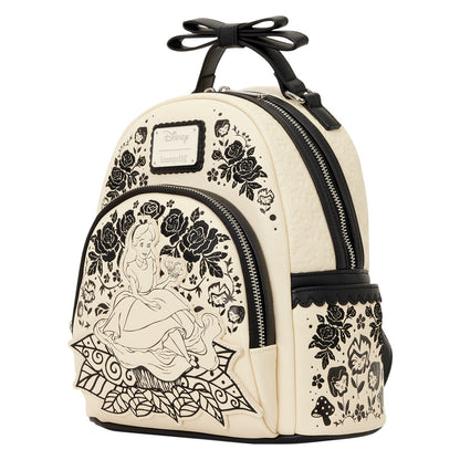 Loungefly Alice In Wonderland Embroidered Floral Mini Backpack
