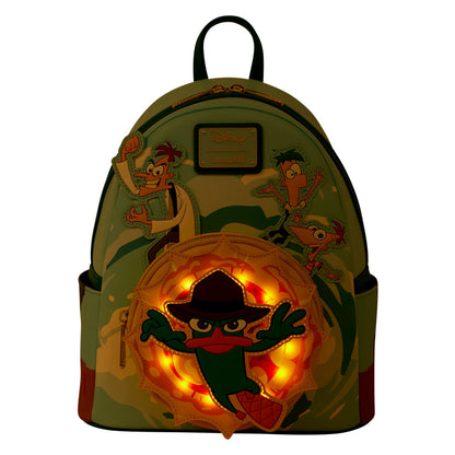 Loungefly Disney Phineas & Ferb Light-Up Mini Backpack