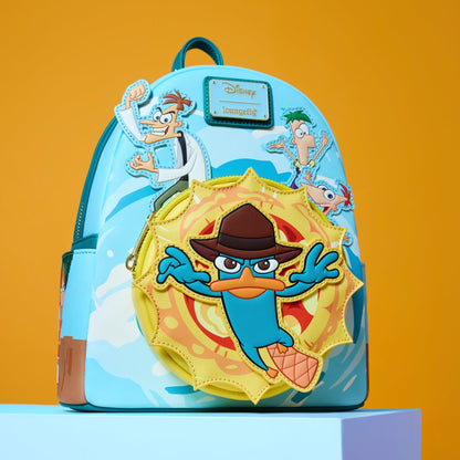 Loungefly Disney Phineas & Ferb Light-Up Mini Backpack