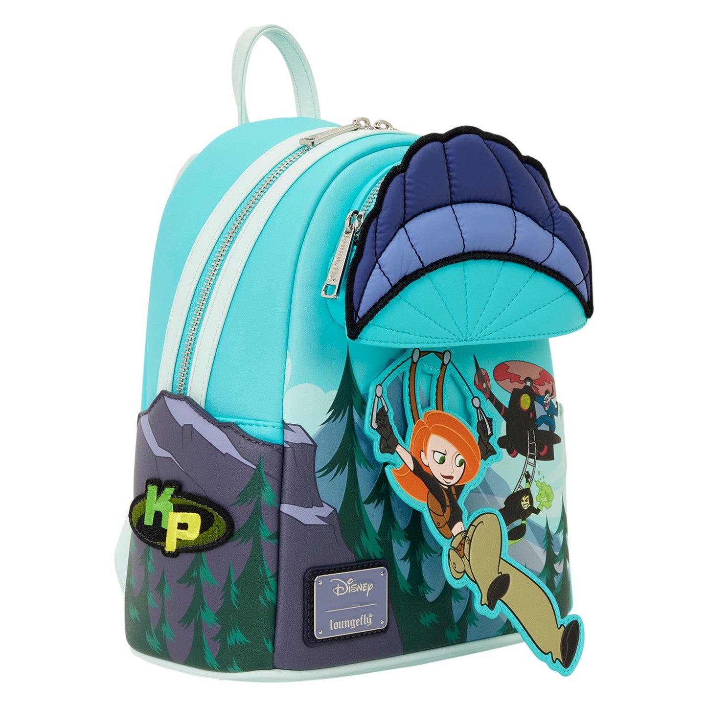 Loungefly Kim Possible Paragliding Mini Backpack
