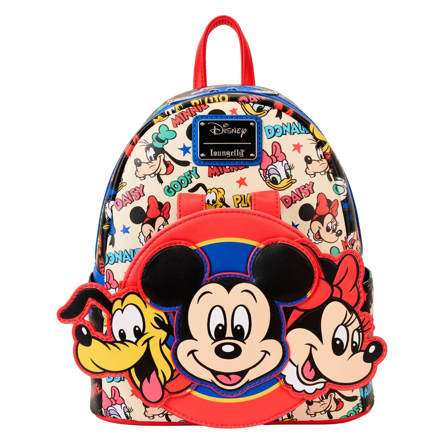Loungefly Disney Mickey & Friends Classic Ear Holder Mini Backpack Combo