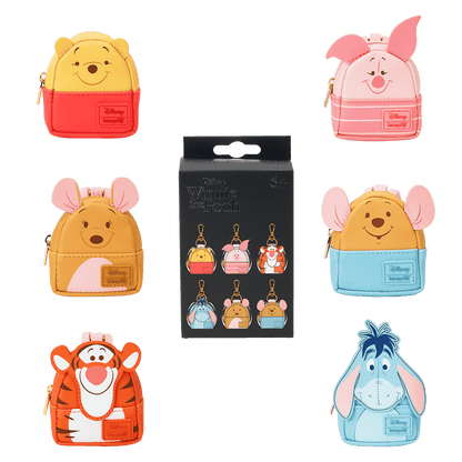 Loungefly Disney Winnie The Pooh & Friends Mystery Mini Backpack Keychain Charm