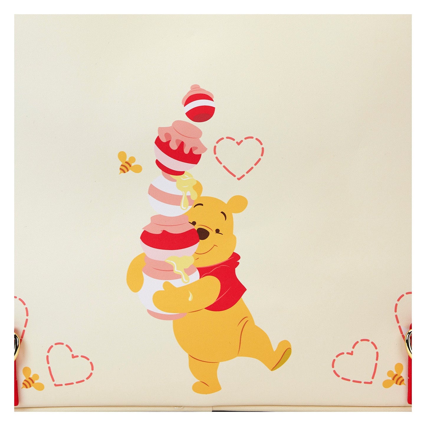 Loungefly Disney Winnie The Pooh & Friends Hearts Convertible Backpack & Tote Bag