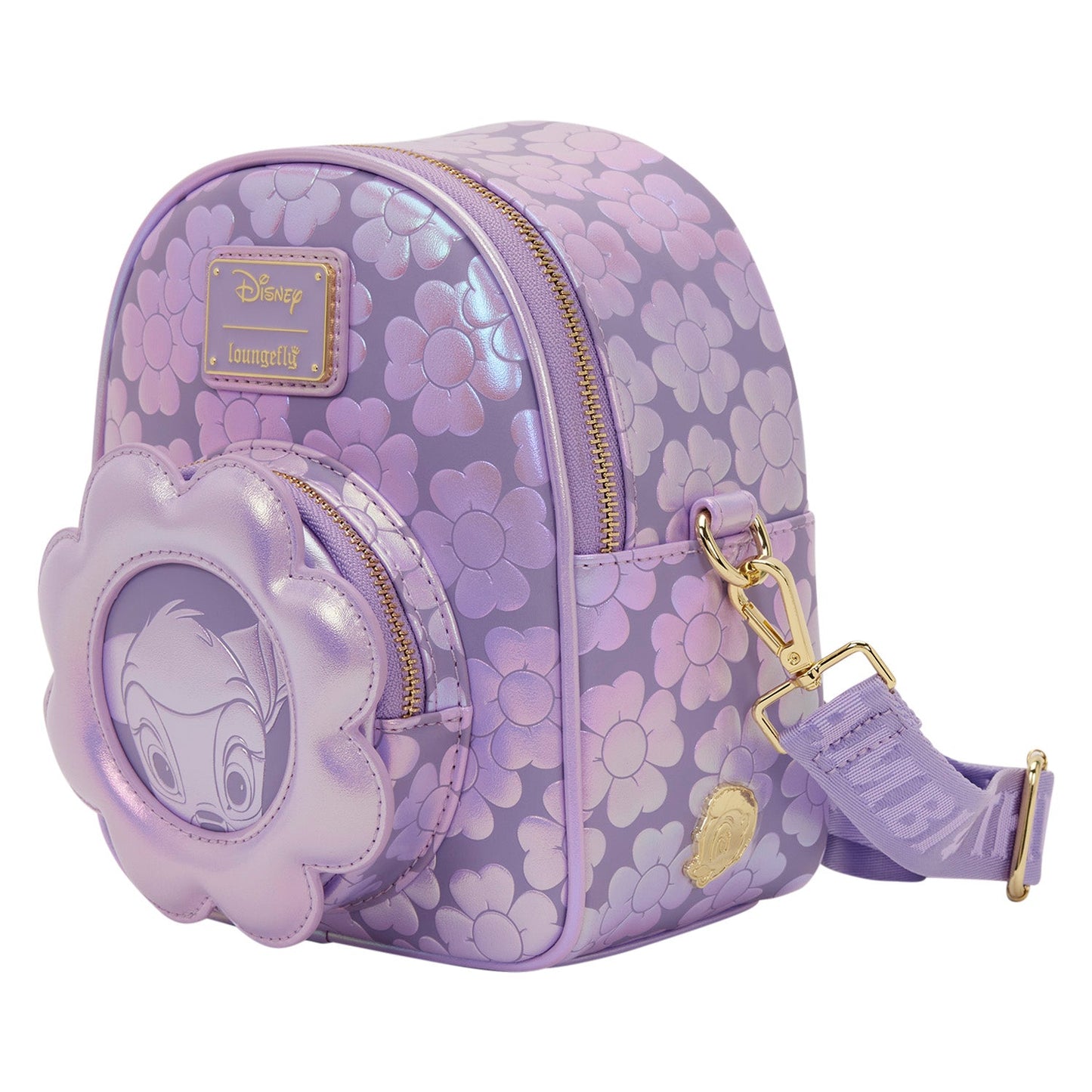 Loungefly Disney Bambi Micro Convertible Mini Backpack & Crossbody Bag