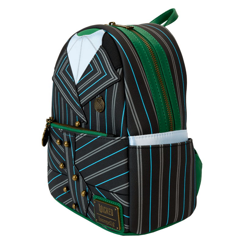 Loungefly Wicked Elphaba Shiz University Uniform Cosplay Mini Backpack